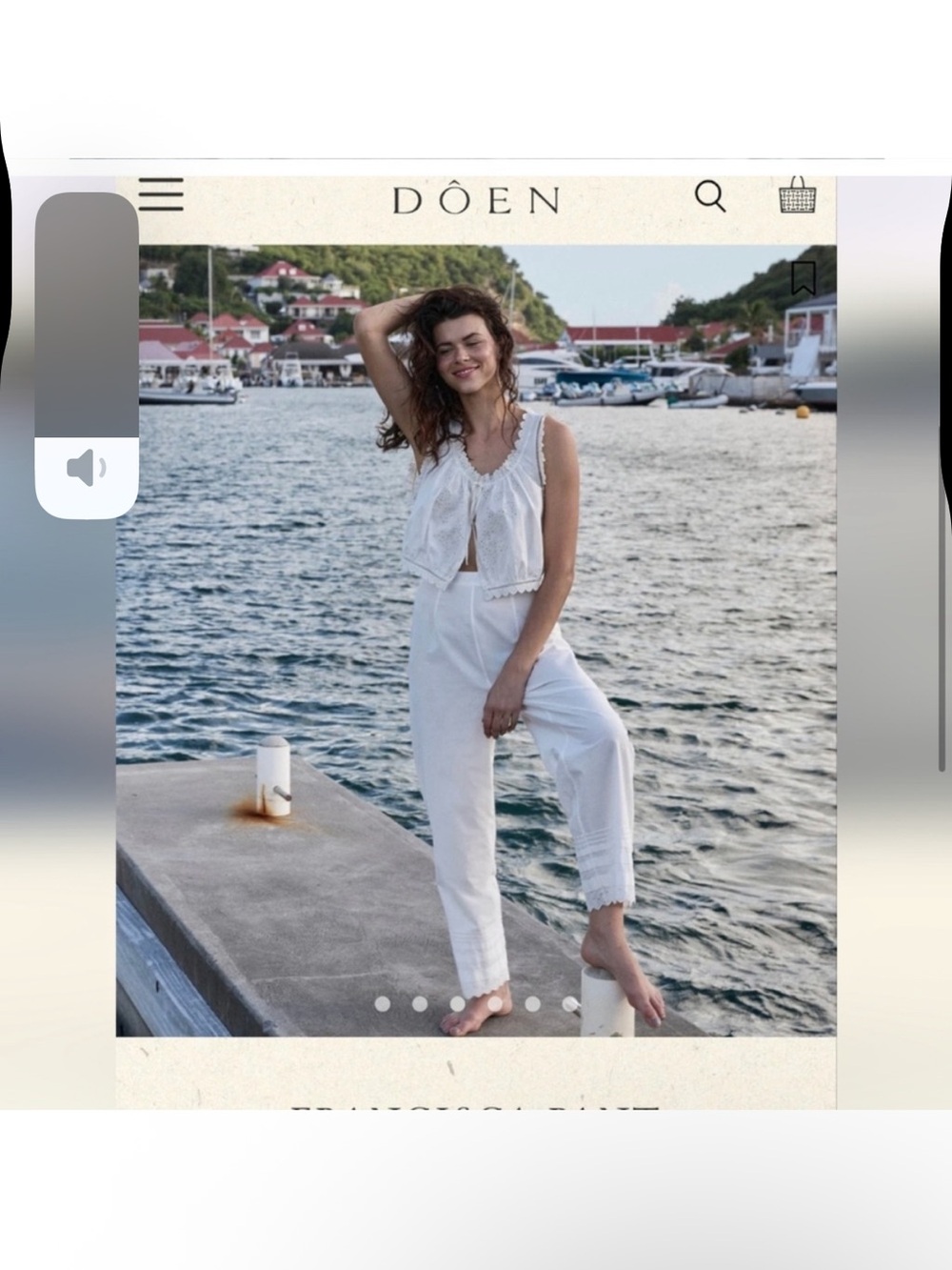 NWT DOEN Francisca pant - Picture 2 of 9